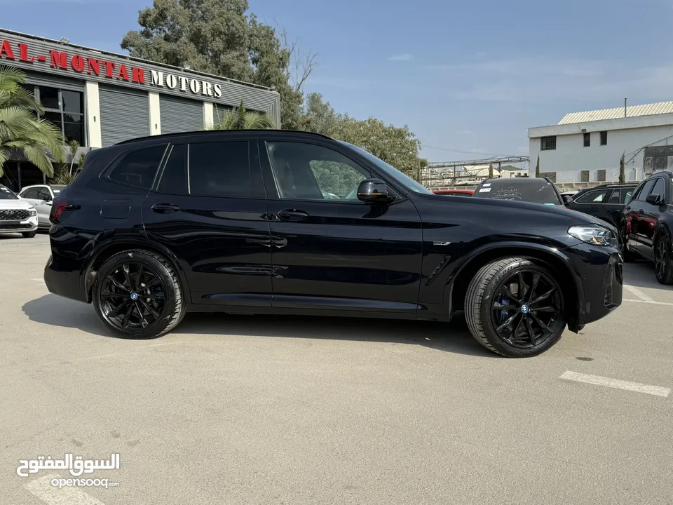 BMW x3 30e ترخيص 2022 ترخيص 293 حصان