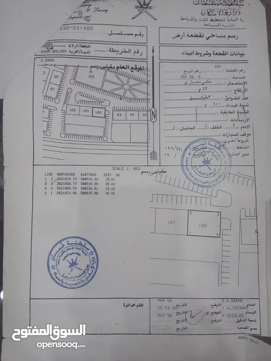 للبيع مبنى سكني تجاري بركاء قرحة البلوش الساحل مقابل جامع علي البلوشي