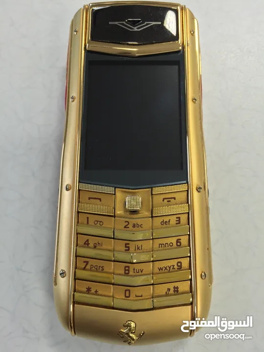 هاتف فيرتو فيراري شبه جديد، VERTU FERRARI ASCIENT TI GOLD for Sale.