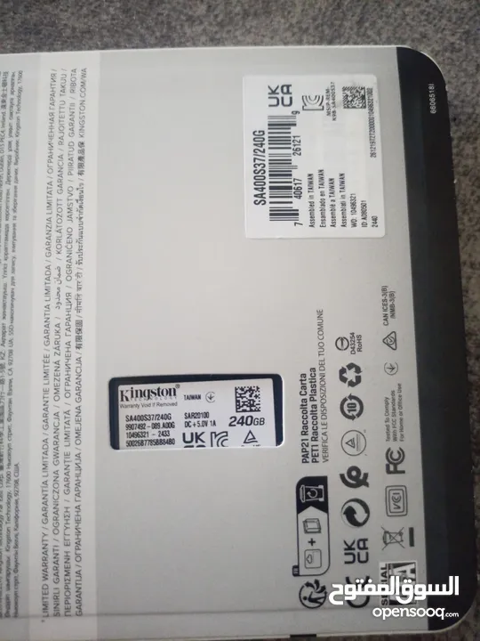 هارددسك KINGSTON 240G---10X