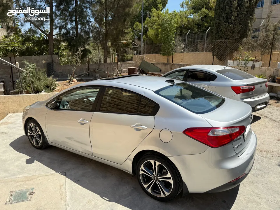 كيا سيراتو  k3 موديل 2015 فل الفل اضافات نخب