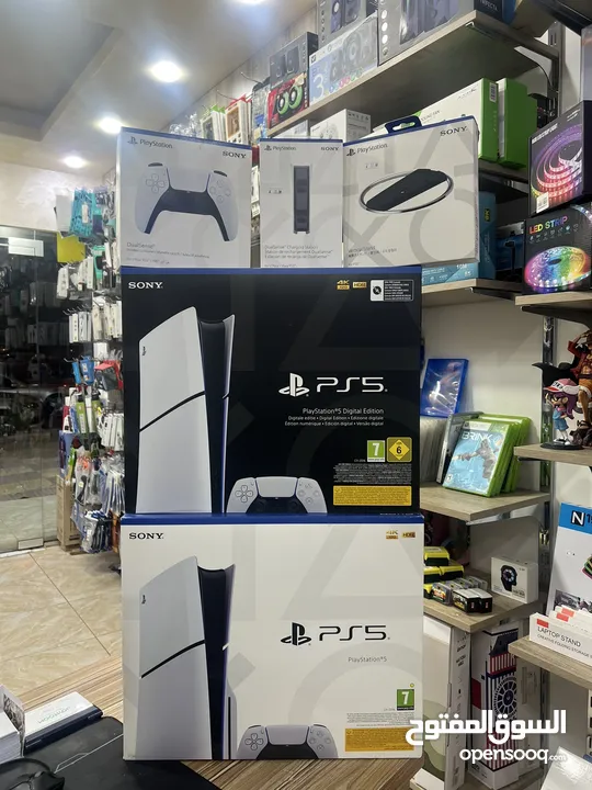 بلايستيشن 5 جديد بجميع إصدارتها بأفضل الأسعار playstation 5 new