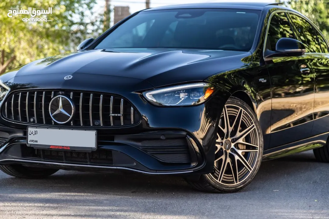 C 43 AMG 2023 فحص كامل بانوراما 402 حصان محرك 2000 سي سي بحال الوكاله