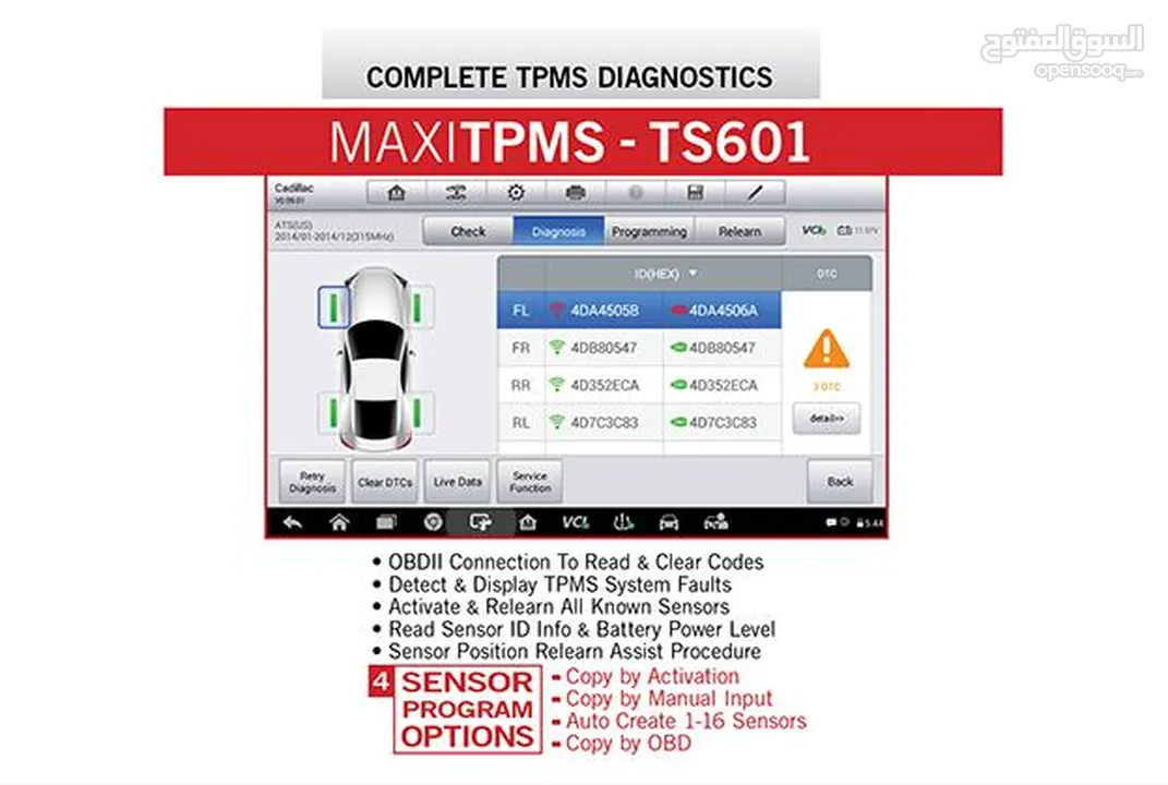 MaxiTPMS TS608