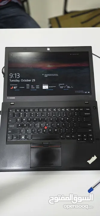 Lenovo ThinkPad T450 - High-End, Powerful Laptop with Long Battery Life (i5, 5th Gen) + Charger