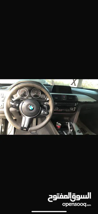 Bmw 330i 2016 252 hp  فحص نضيف السيارة مفللة