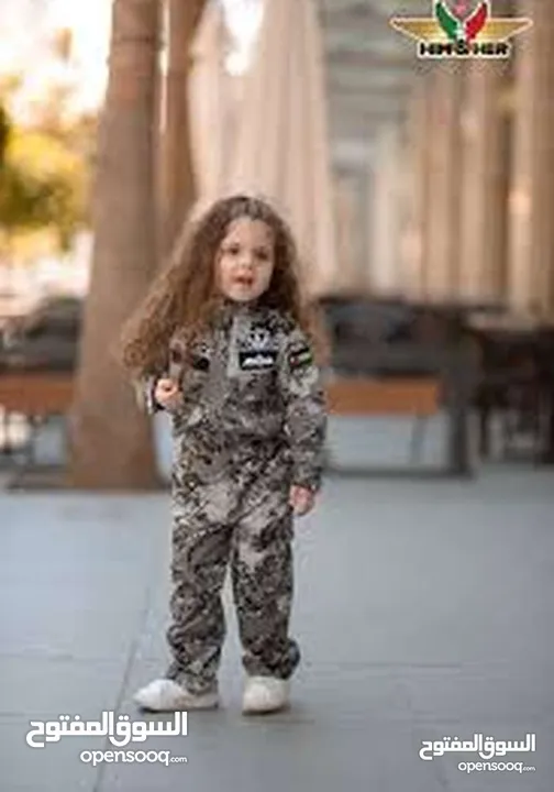 ملابس دشداش و عقال و غبايه و ثوب تراثي بنات اطفال   لباس جيش درك امن عام عسكري الجيش الاردني