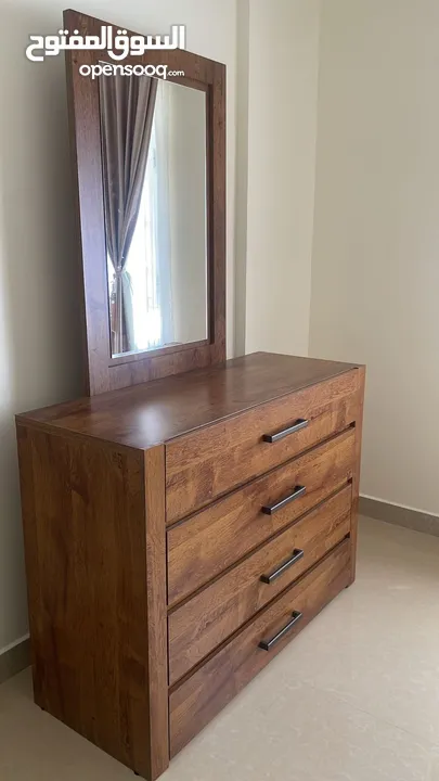 New Bedroom set - used for one month purchased from PAN Emirates