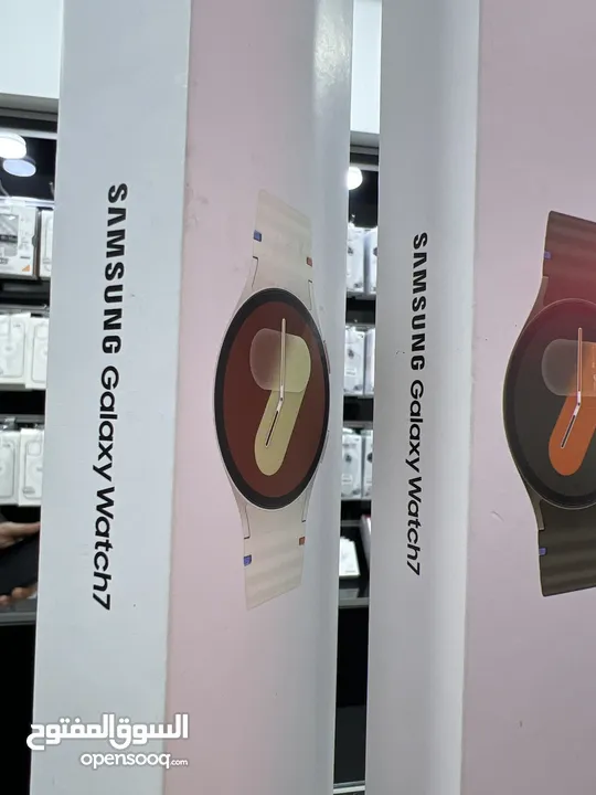 Samsung Watch 7 (44mm) ساعة سامسونج  جديدة الاصلية واتش 7 قياس 44مم متوفرة بالون الابيض silver