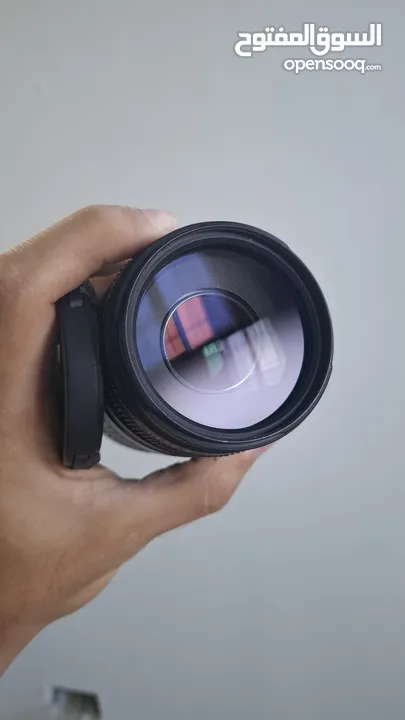 عدسة كانون 75-300 وعدسة كانون yongnuo 50 فتحة 1.8 اسعار + 2 هود فتحة 52. الاسعار فيها مجال