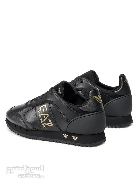 EA7 EMPORIO ARMANI NAVY BLUE SILVER SNEAKERS 40