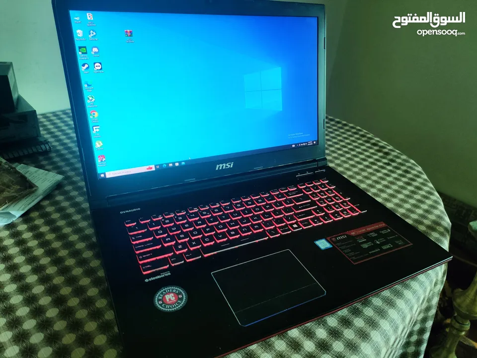 msi gaming laptop  مستعمل