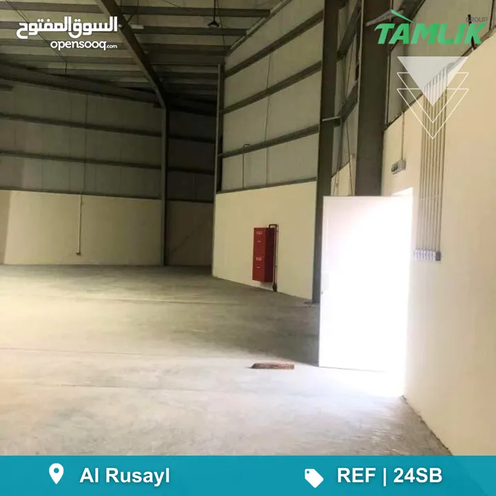 Brand New warehouse for Rent in Russayl REF 24SB