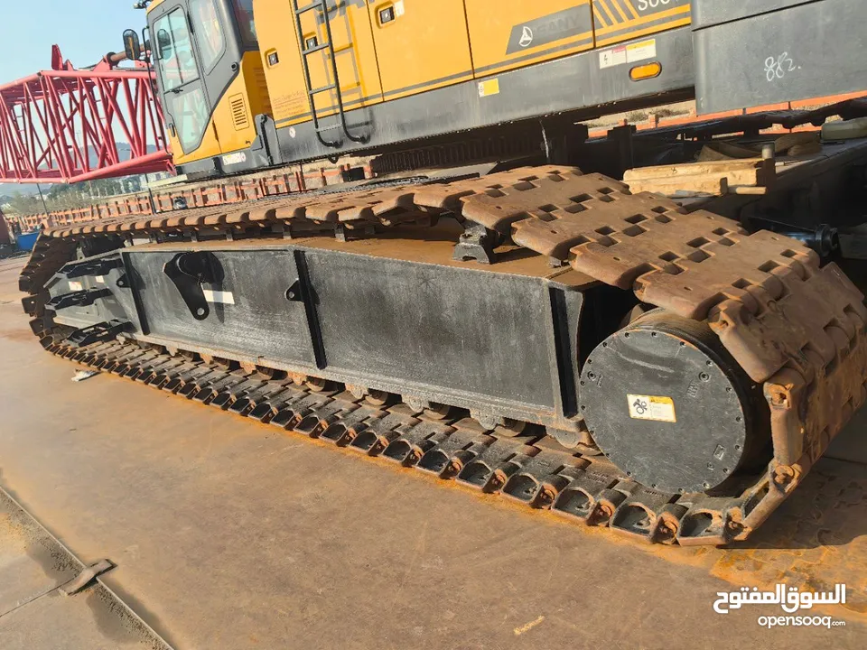 SANY 135 TON / 150 TON CRAWLER CRANE  DUBAI  SAUDI ARABIA  رافعة مجنزرة ساني 135 طن / 150 طن