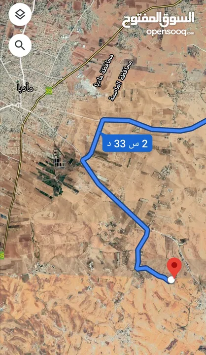 للبيع ارض 3.4 دونم في نتل جنوب عمان