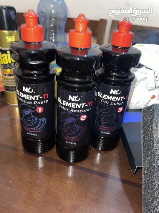 نانو جرافين كريستال + بوليش 3 مراحل العرض الاقوى في فلسطين متوفر كميات بيع جمله وتجزئة.