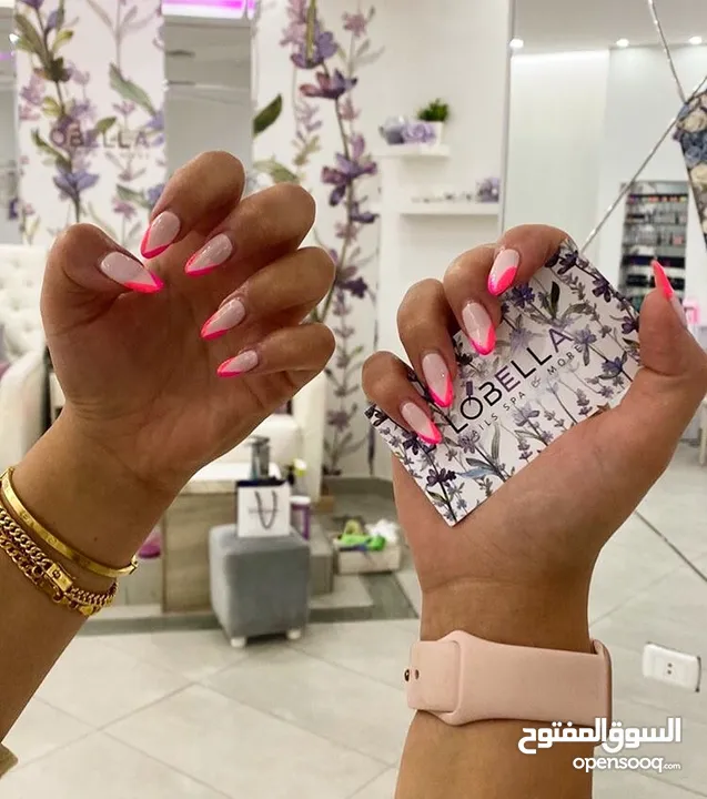 .صالون للعناية بالاظافر و سبا    .                          .Nails Spa &More .