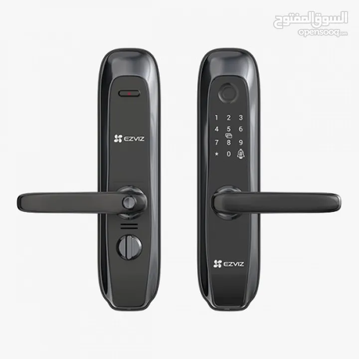 قفل باب ذكي EZVIZ مع نظام البصمة L2S لحماية المنزل والمكاتب بأقل سعر بالمملكه من نيوتن ستورز nw2727