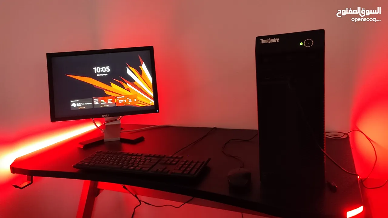 Full system Corei7 with (RGB Gaming Desk.)