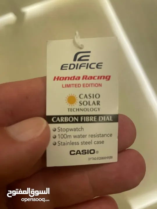 CASIO EDIFICE Honda Collaboration EQS-800HR-1AJR – Limited Edition Racing Watch