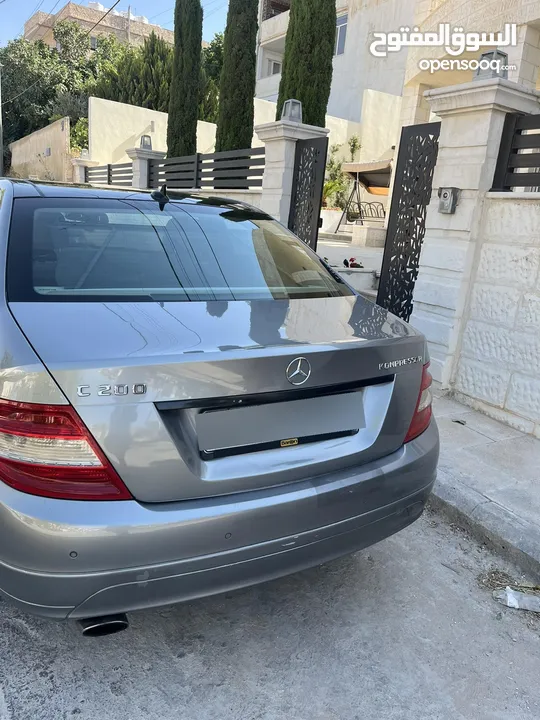 Mercedes C200  بانوراما موديل 2009 عرفتها بدون اي عيوب  السيارة مالك واحد فقط وارد شركة غرغور