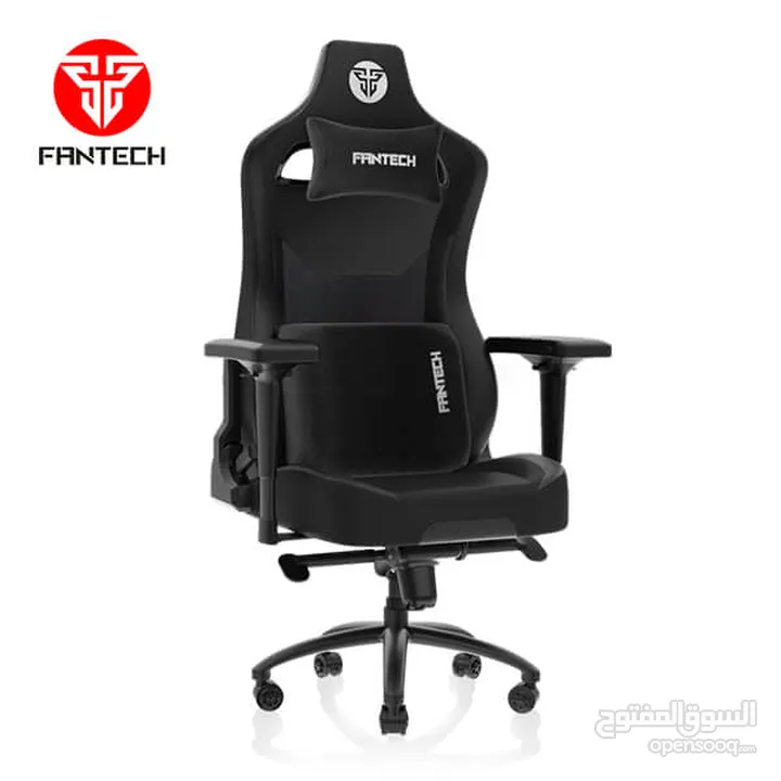 FANTECH ALPHA GC-283 GAMING CHAIR - BLACK كرسي فانتيك الالفضل لون اسود فخم طبي