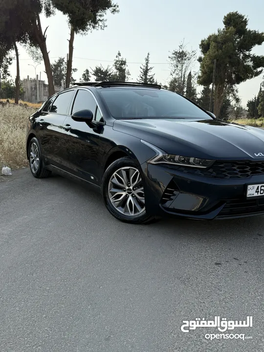 كيا KIA K5 2022 فل اعلى صنف بنوراما وارد كوري جمرك جديد مواصفات خاصة من الشركة كاش او اقساط باقل سعر