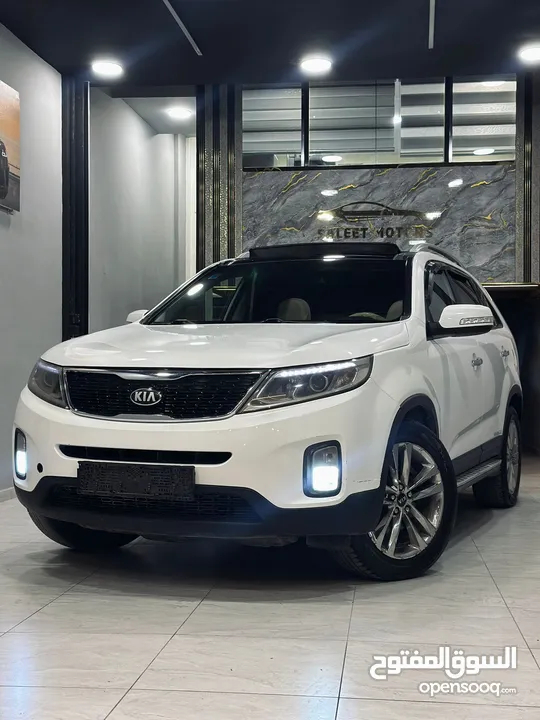 كيا سورنتو 2013 فل اضافات مسكر اضافات