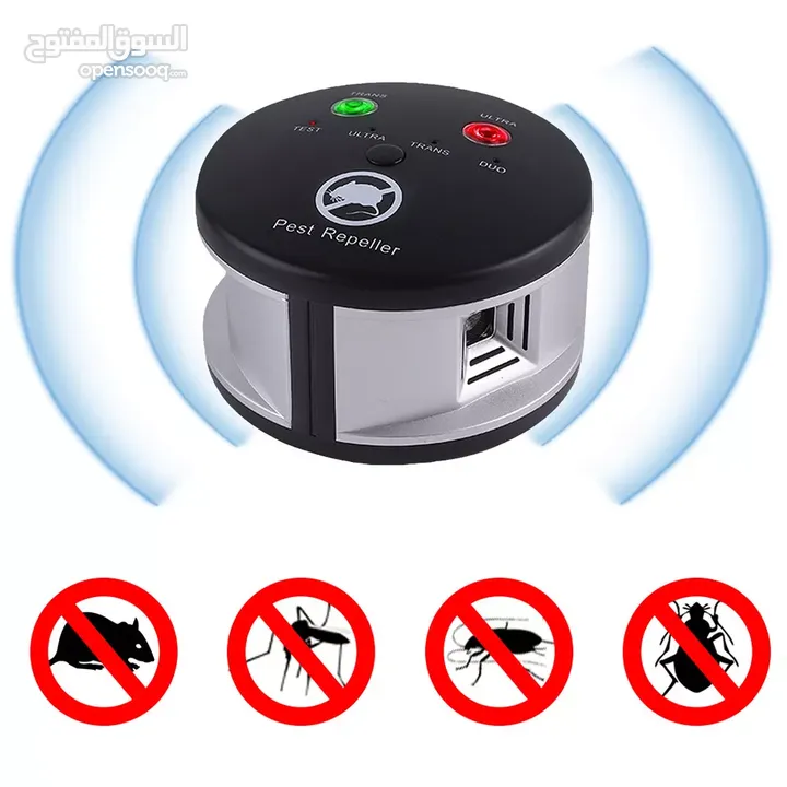 360 Degrees Ultrasonic Pest Repellers Electronic Rodent Repellers
