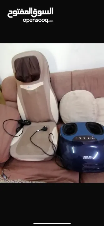 جهاز مساج كرسي للظهر وللقدمين