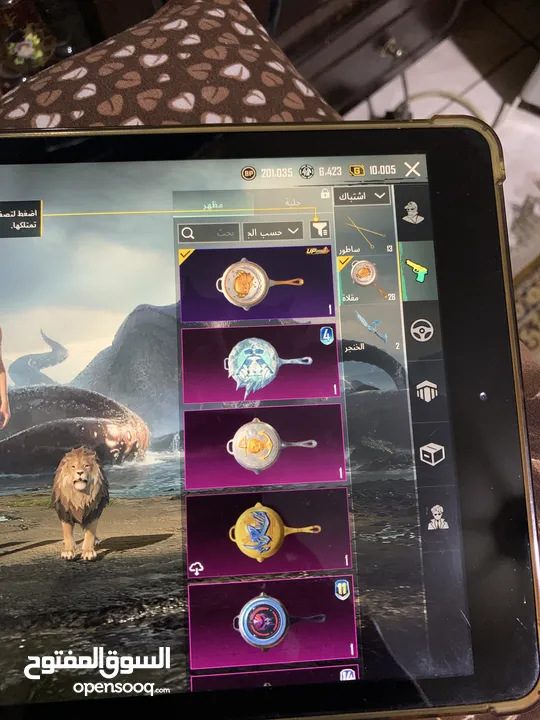 ايباد أبل 7 + حساب ببجي