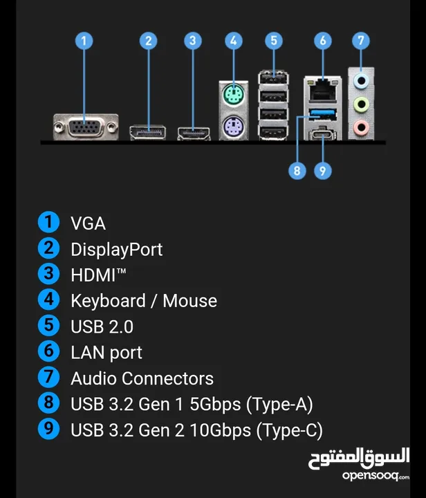 MSI PRO 760M-P DDR5 MOATHERBOARD