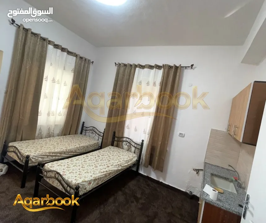 استوديو مفروش للايجار في منطقة البيرة