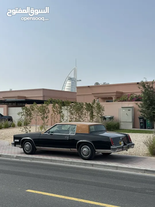 Classic car cadillac eldorado coupe 1984