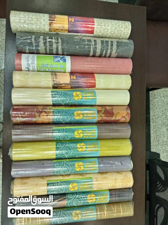ورق جدران للبيع باسعار تصفية لجميع الموديلات والكميات
