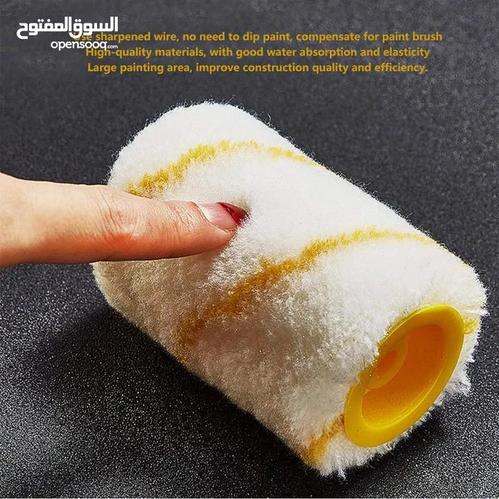 Brosse À Rouleau Multifonctionnelle Pour Coupe-bordure – فرشاة طلاء الركن الصعبة