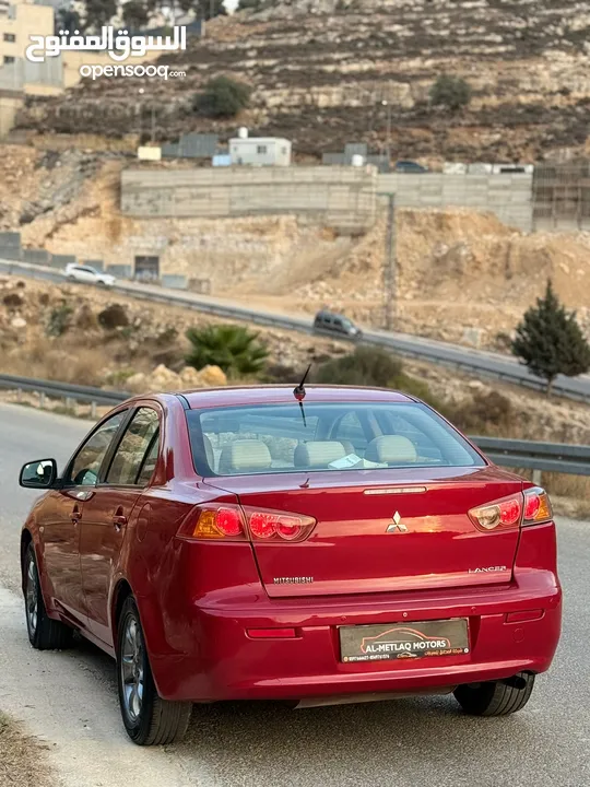 لانسر 2010.اصل خصوصي.بحاله ممتازه .فحص نضيف .اتماتيك .بنزين .رام لله او الخليل