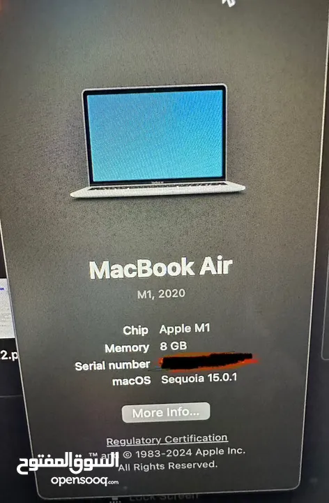 MacBook air M1 بسعر جدا مغري