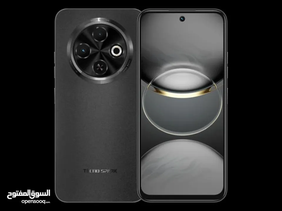 تلفون تكنو سبارك 30c جديد مستعمل يوم أغراضه لسه مسكره بالكرتونه