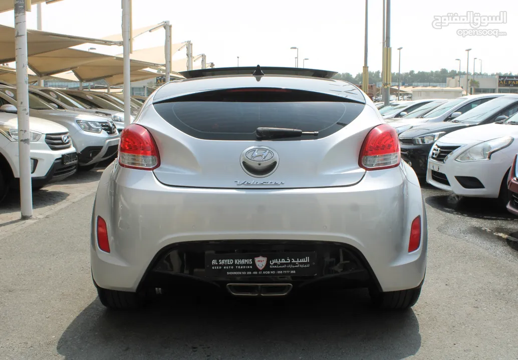 HYUNDAI VELOSTER 2015 GCC EXCELLENT CONDITION WITHOUT ACCIDENT