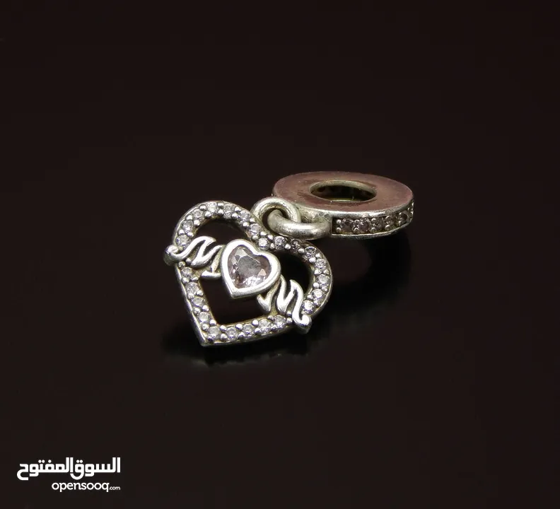 شارم فواصل فضة لأساور PANDORA أصلي و عادي