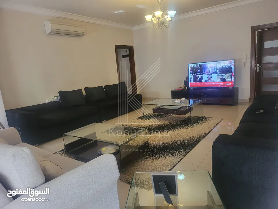 شقة مميزة للبيع في عمان - الرونق- طابق ثالث مع روف
