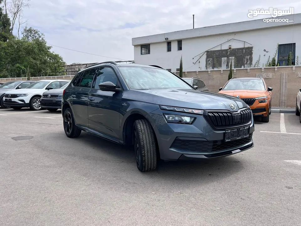 سكودا كاميك Monte carlo ترخيص 2020 محرك 1500 بنزين جير أوتوماتيك 150 حصان لون بترولي