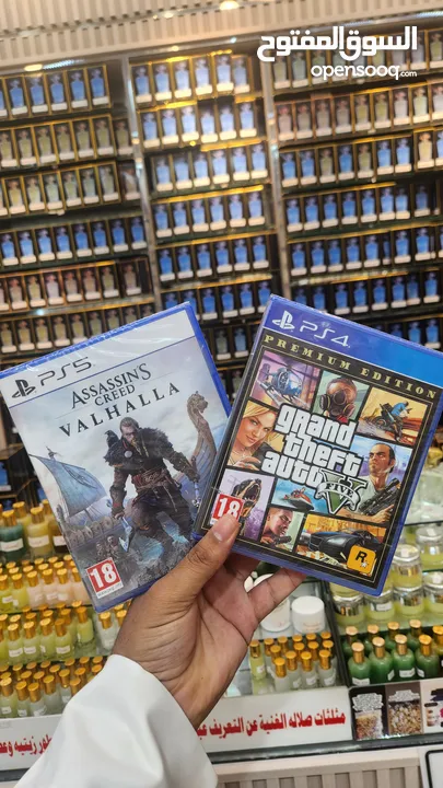 العاب جديده  ps4. وا ps5 اسعار مميزه