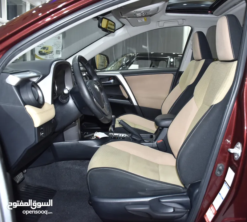 Toyota Rav4 GXR 4WD ( 2017 Model ) in Burgundy Color GCC Specs