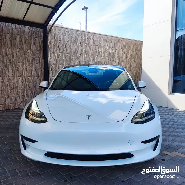 TESLA MODEL 3 2022 DUAL MOTOR LONG RANGE تيسلا موديل 3 2022 دول موتور لونج رينج