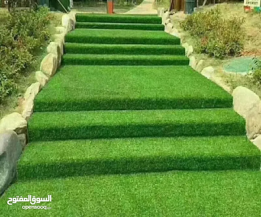 عشب صناعي وموكيت وسجاد ومحاربيب جوامع وجداري