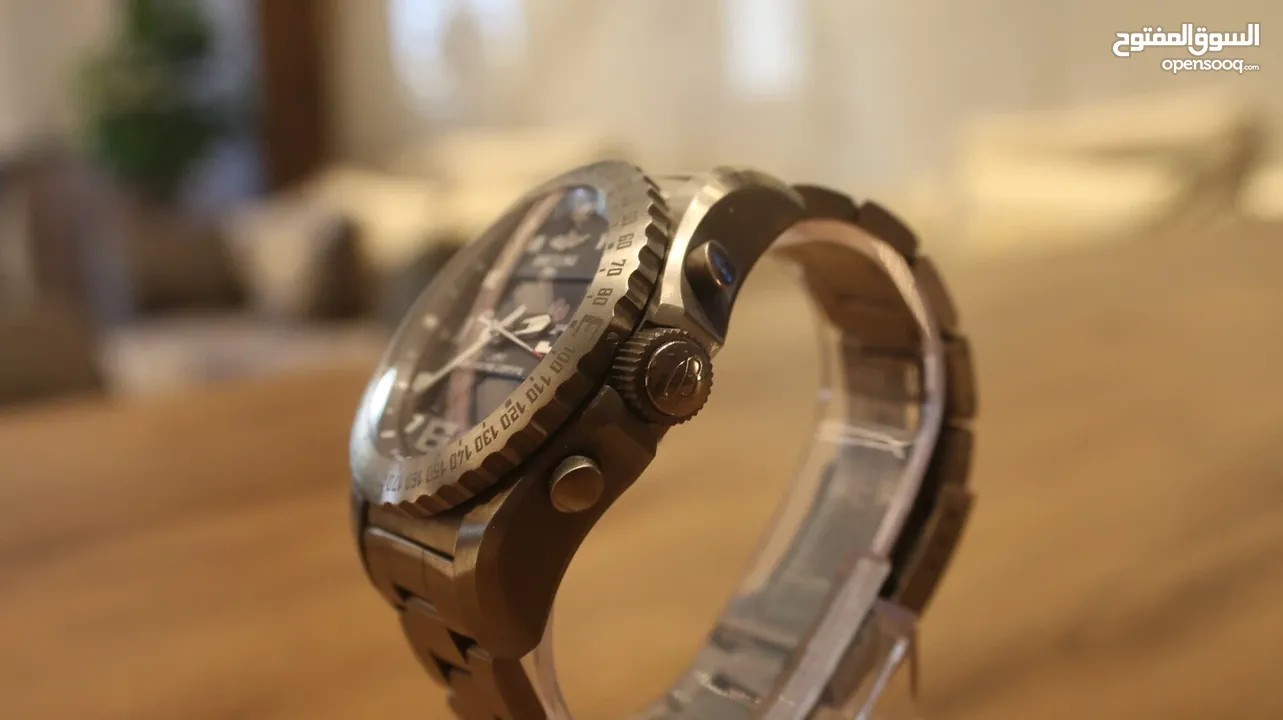 Breitling Cockpit B50 Professional EB5010 Black Dial Titanium full set box paper