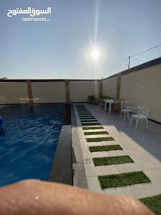 شالية باطلالة على بحر الميت للإيجار