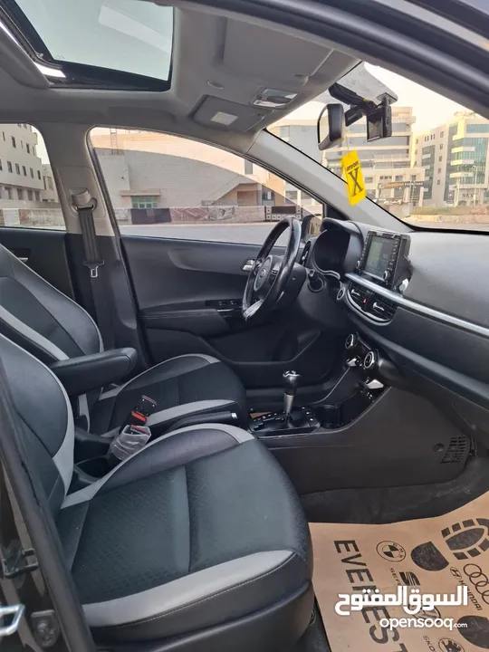 كيا مورنينج 2020 GT line  فل إضافات فتحة سقف